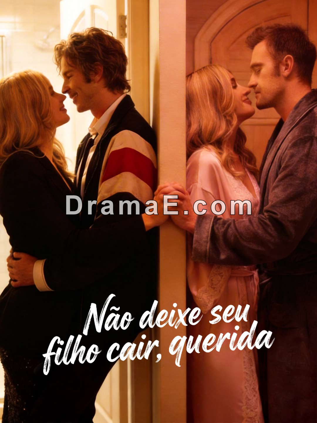 Não deixe seu filho cair, querida