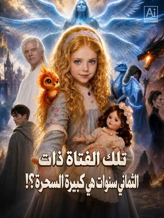 تلك الفتاة ذات الثماني سنوات هي كبيرة السحرة؟!