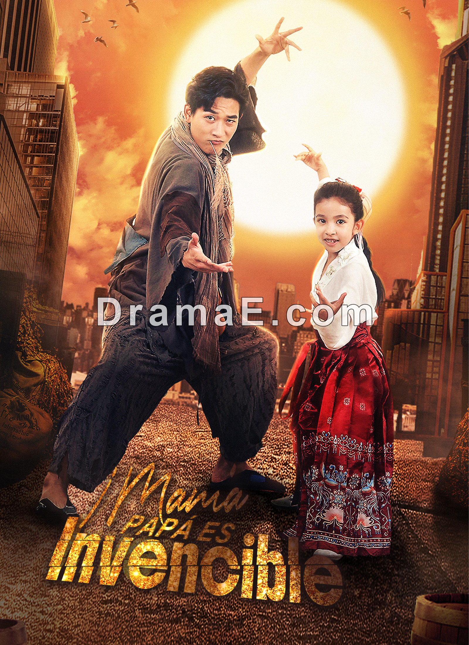 [Doblado]¡Mamá, papá es invencible!