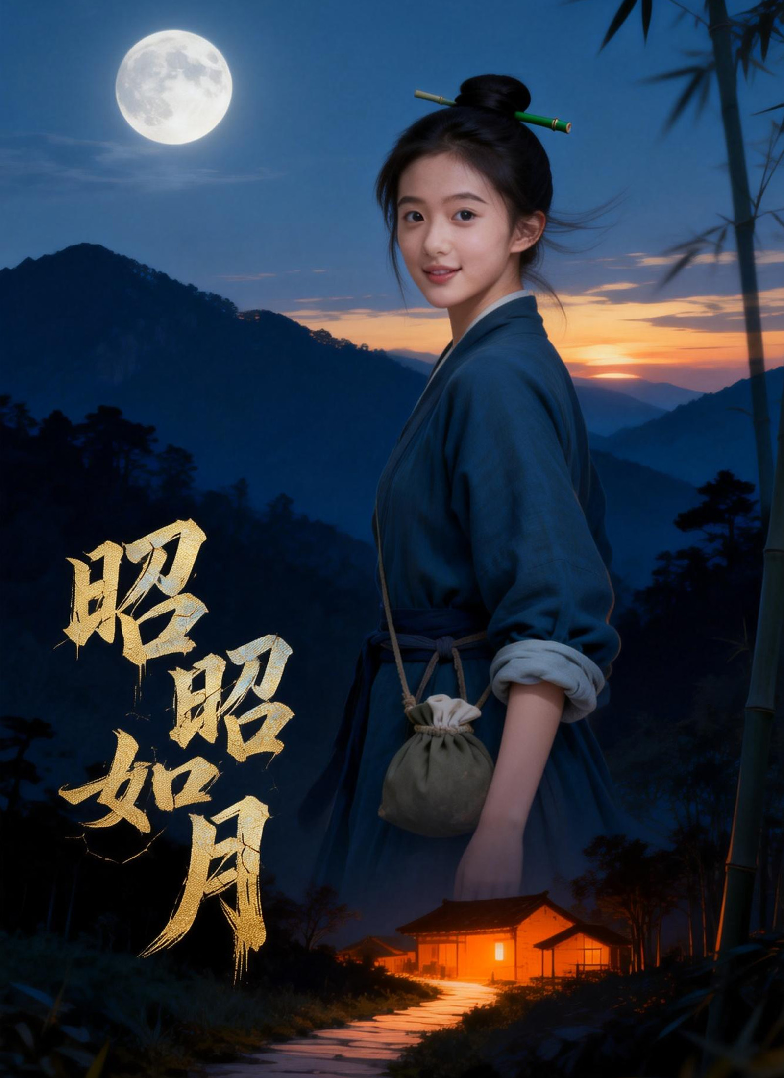 昭昭如月