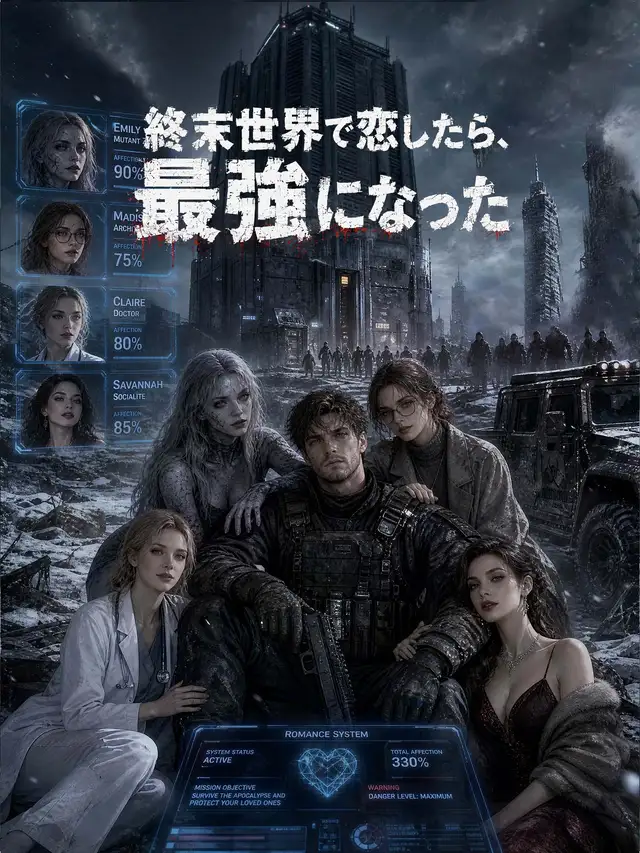 終末世界で恋したら、最強になった全話無料視聴