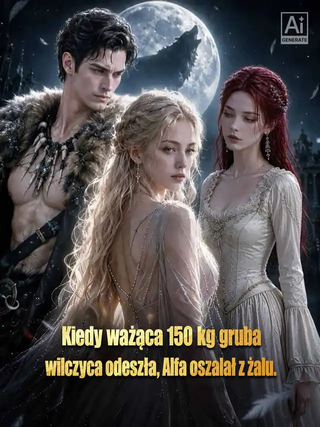 Kiedy ważąca 150 kg gruba wilczyca odeszła, Alfa oszalał z żalu.