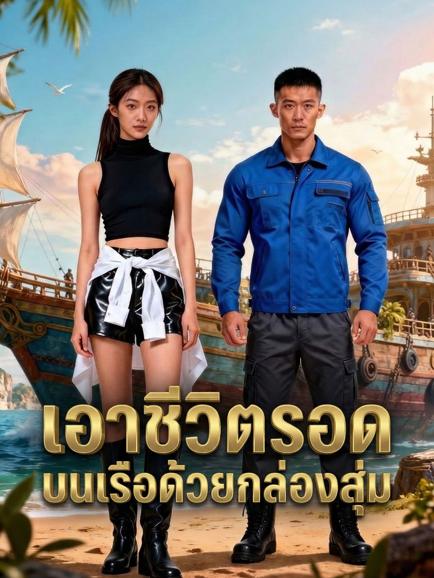 [พากย์เสียง] เอาชีวิตรอดบนเรือด้วยกล่องสุ่ม
