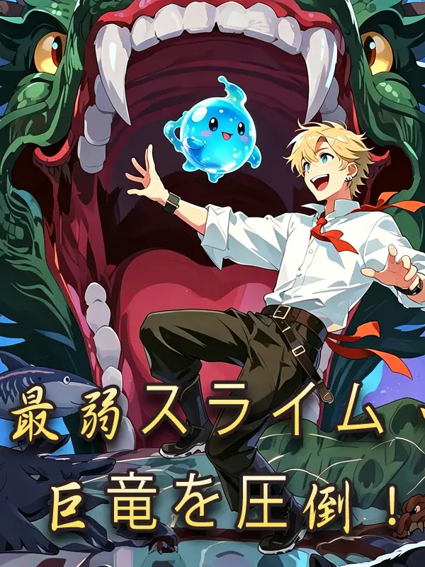 最弱スライム、巨竜を圧倒！