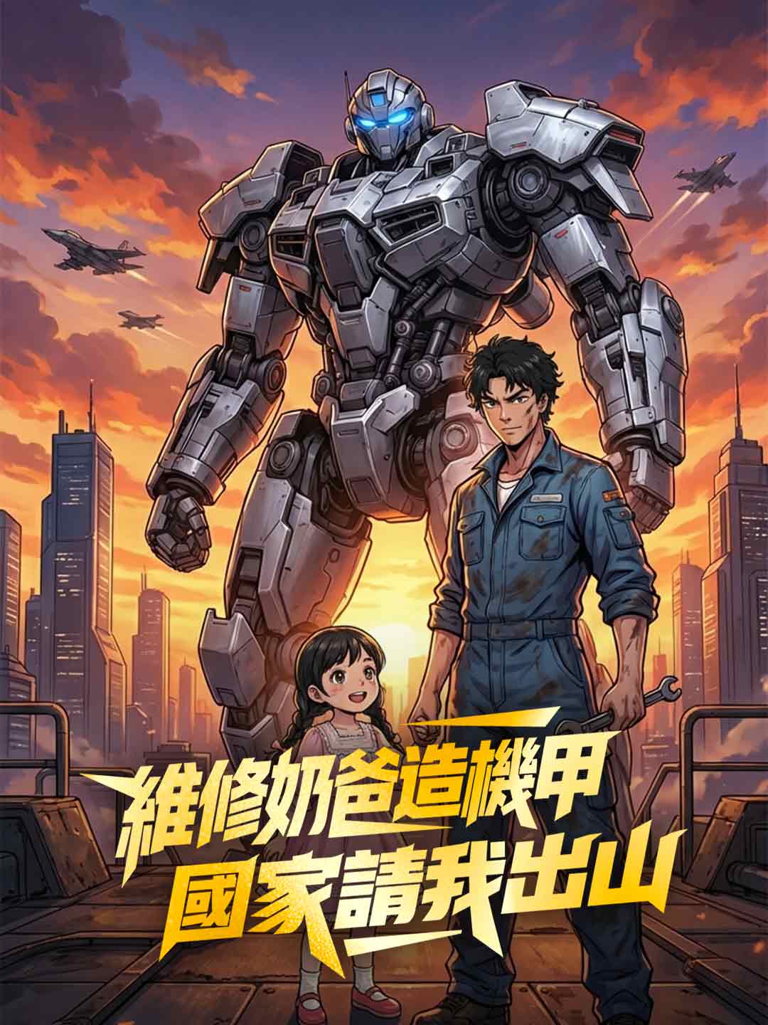 維修奶爸造機甲，國家請我出山