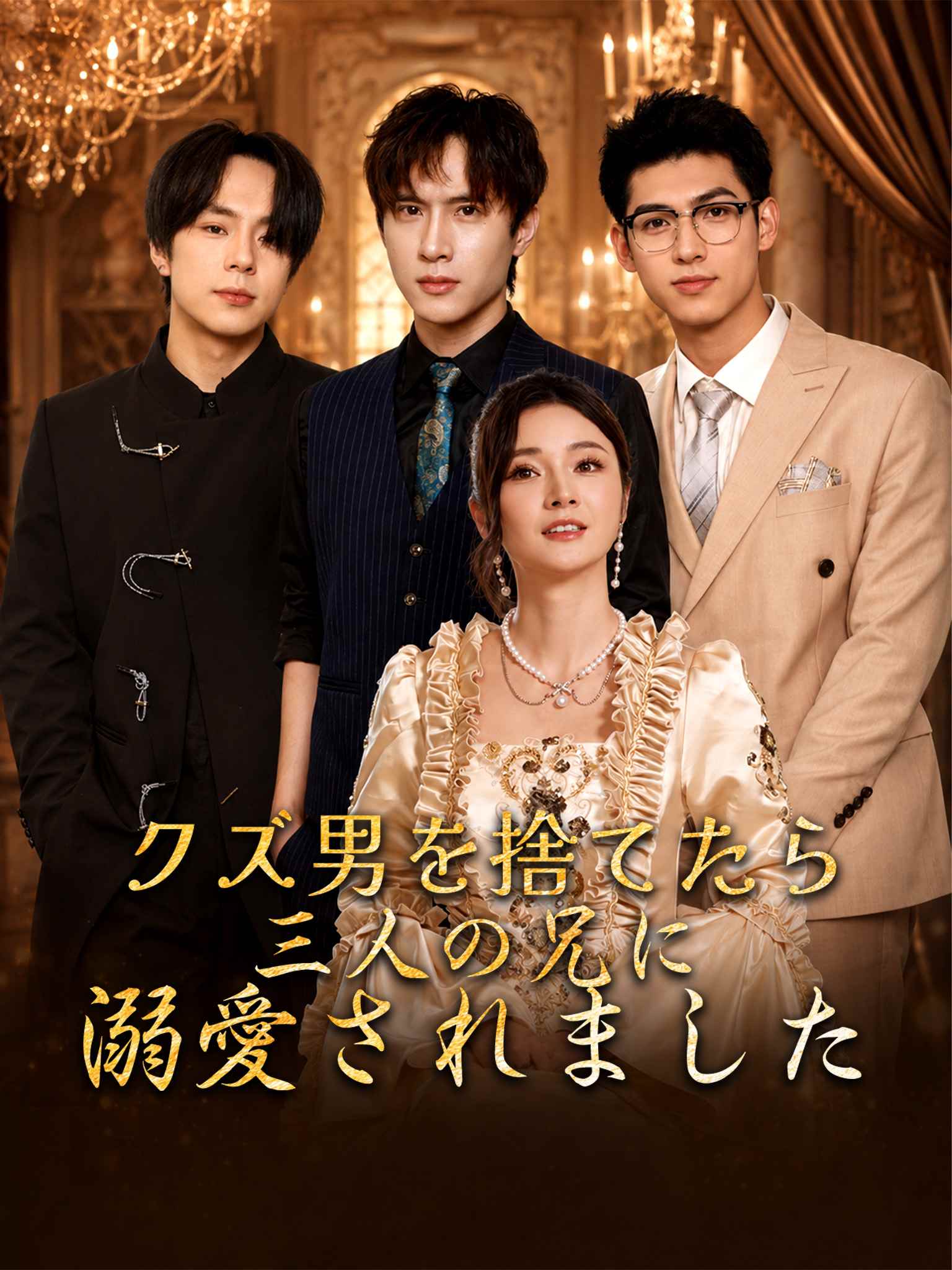 クズ男を捨てたら、三人の兄に溺愛されました