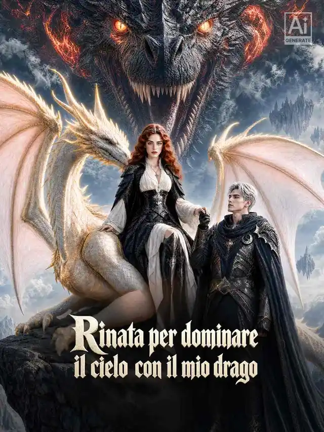 Rinata per dominare il cielo con il mio drago