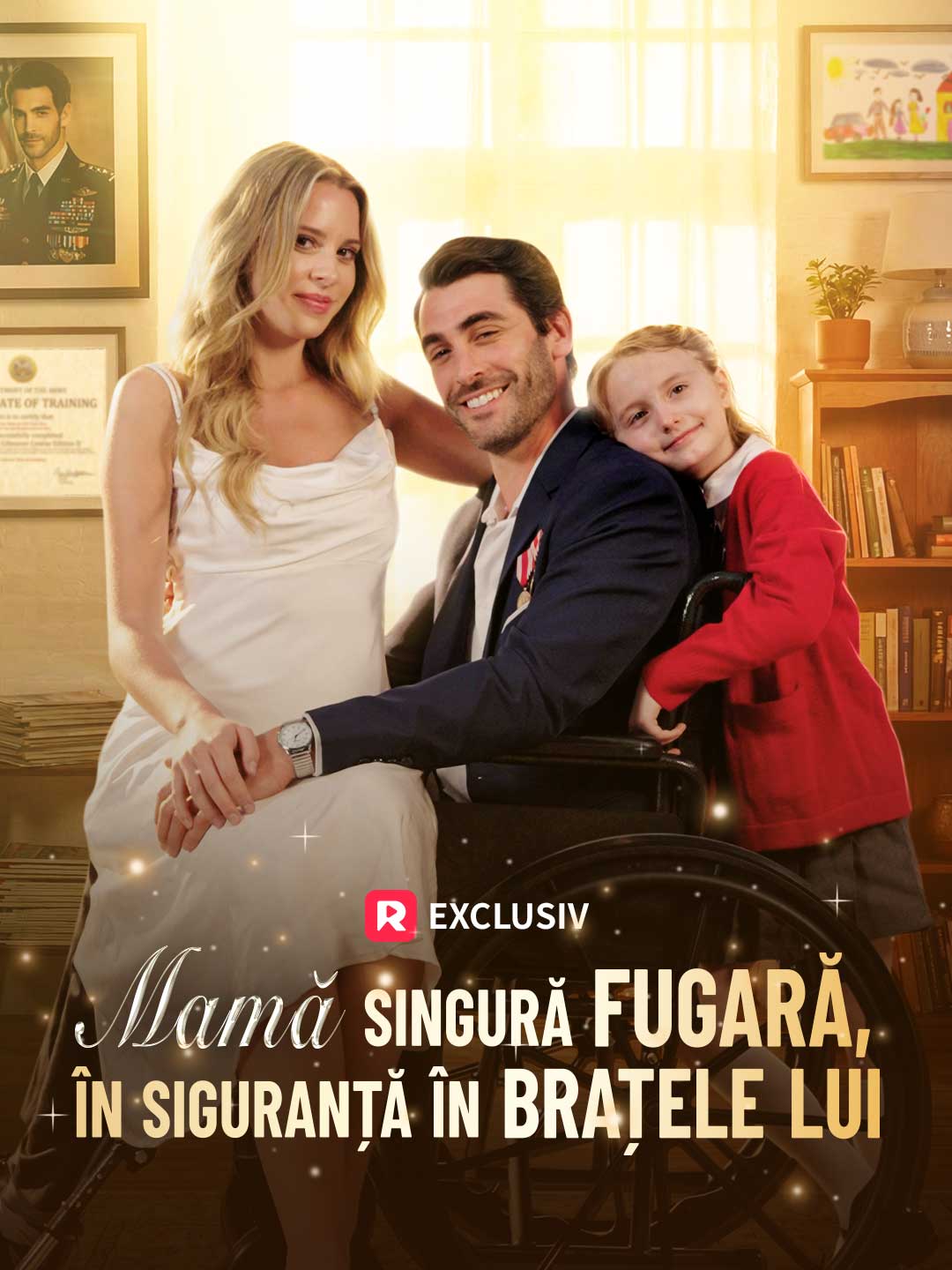 Mamă singură fugară, în siguranță în brațele lui