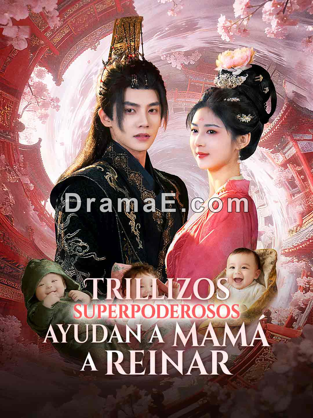 Trillizos superpoderosos ayudan a mamá a reinar