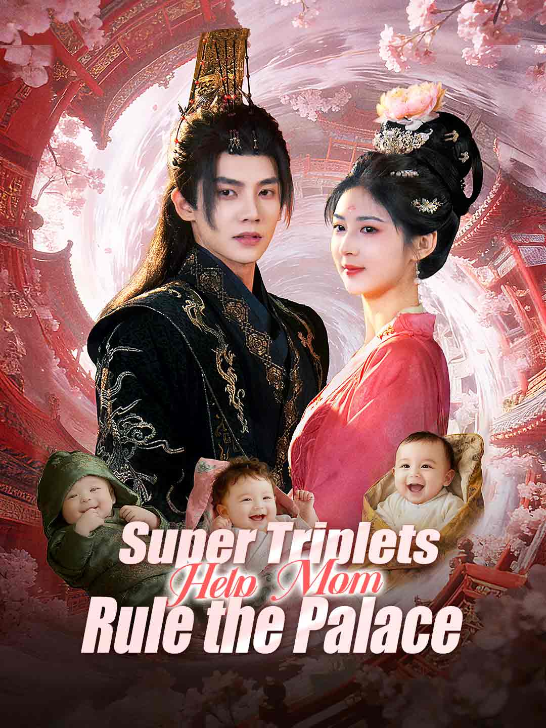 Super Triplets Help Mom Rule the Palace