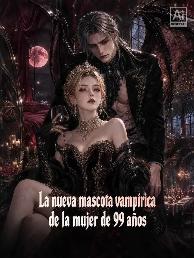 La nueva mascota vampírica de la mujer de 99 años