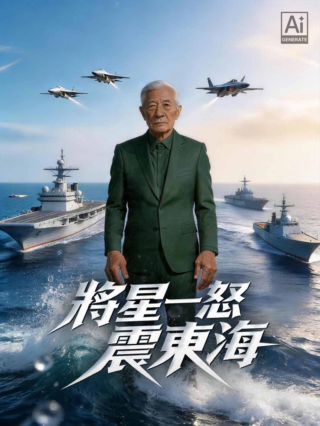 將星一怒震東海