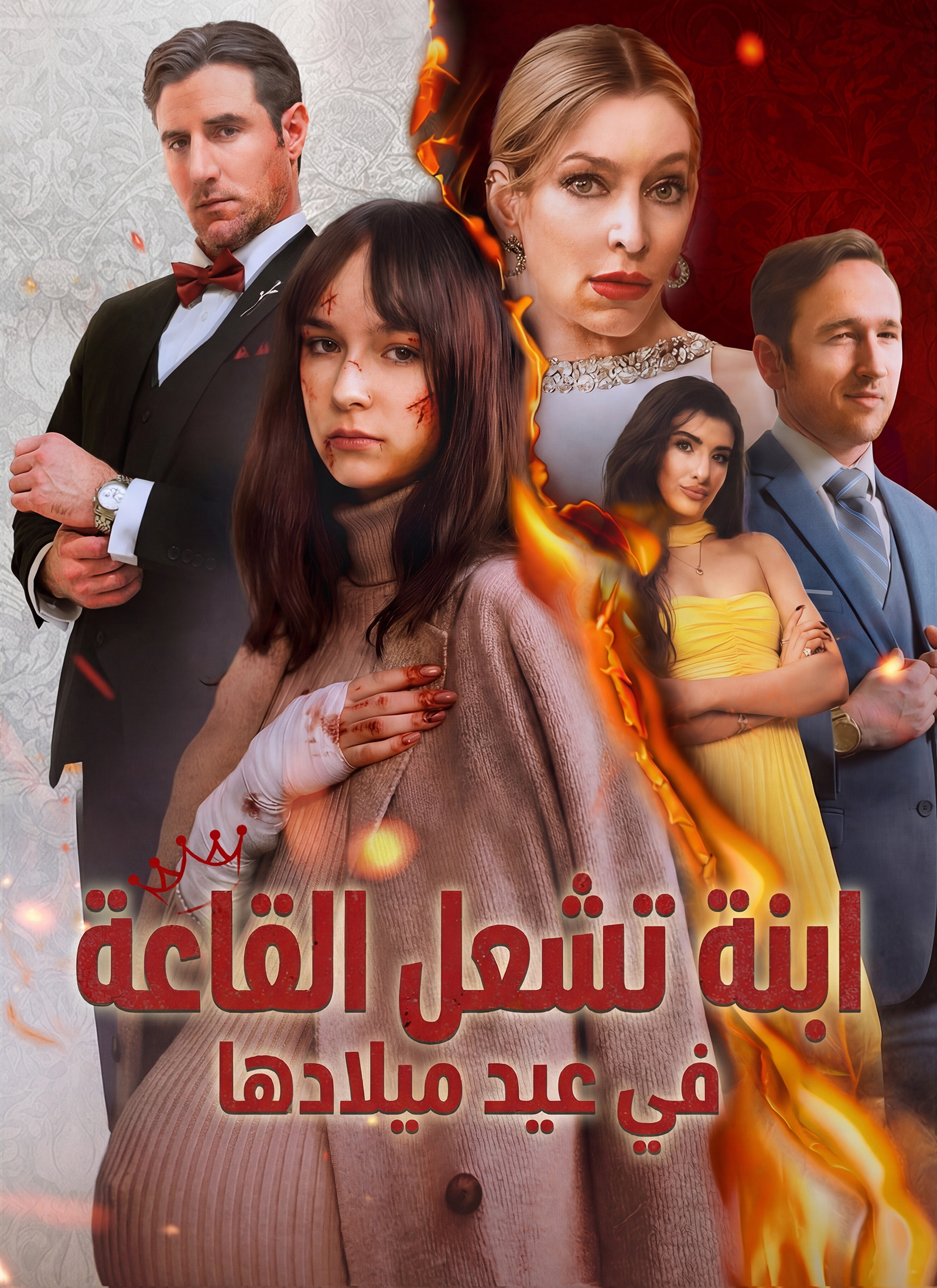 ابنة تشعل القاعة في عيد ميلادها [مدبلج]