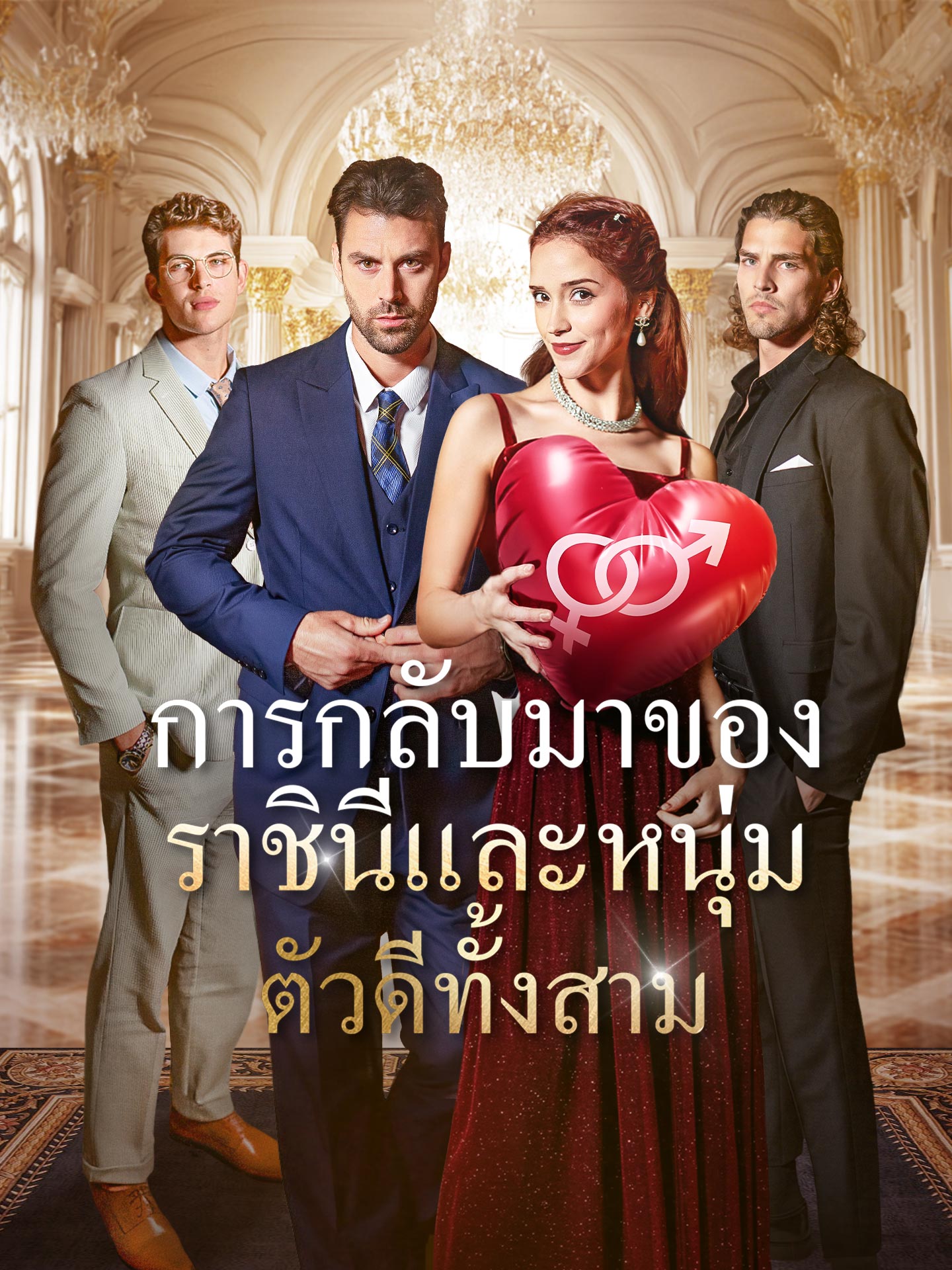 การกลับมาของราชินีและหนุ่มตัวดีทั้งสาม