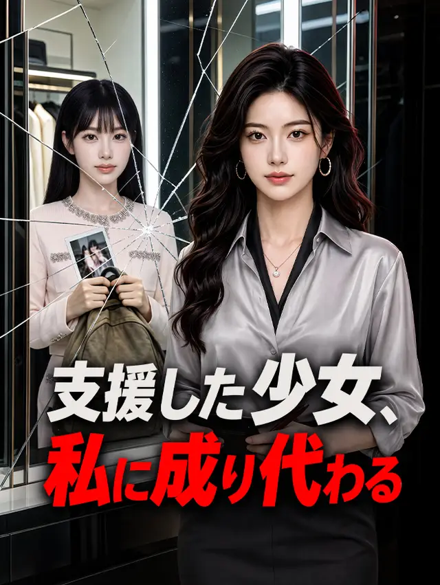 支援した少女、私に成り代わる