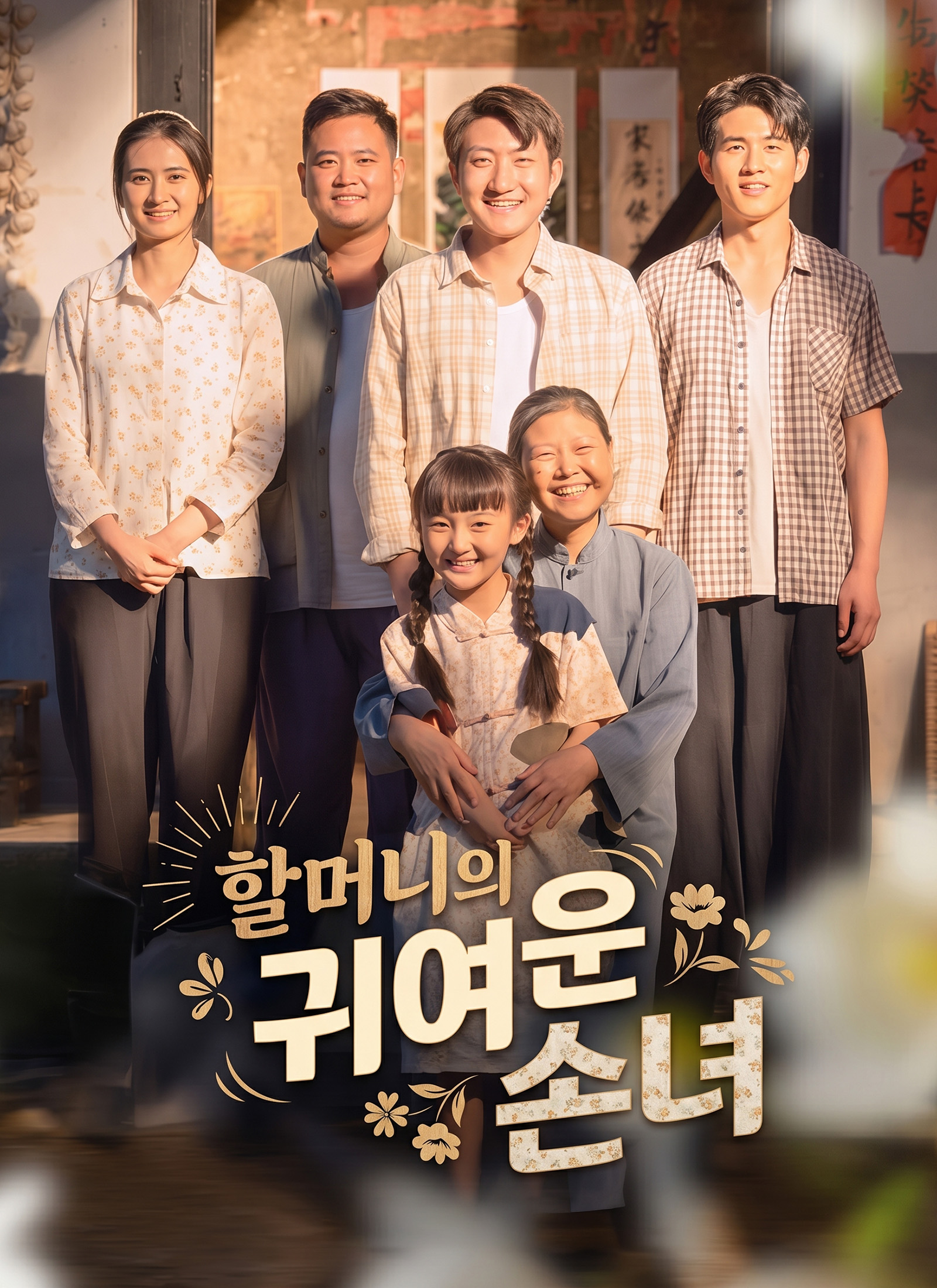 할머니의 귀여운 손녀