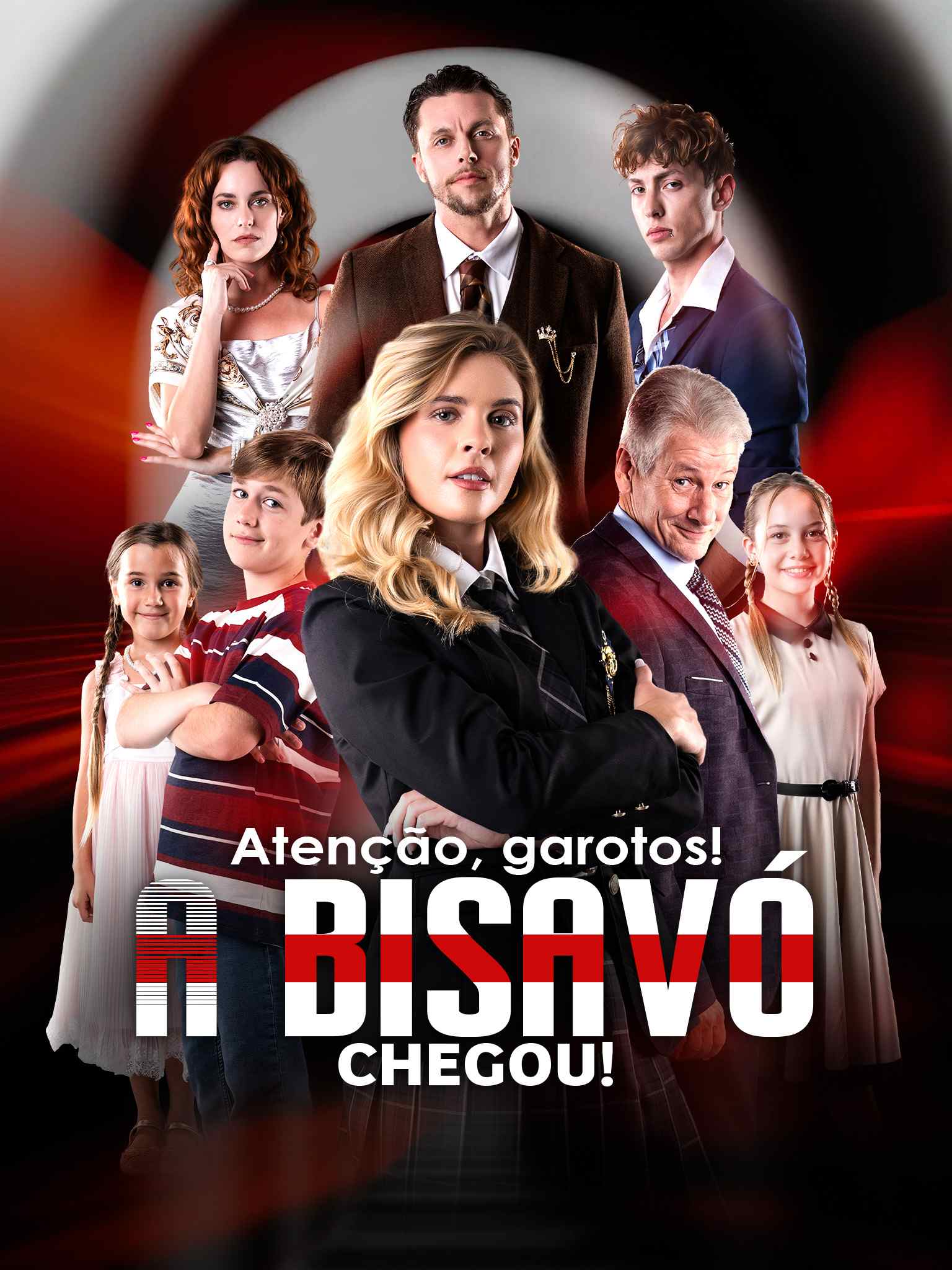 Atenção, garotos! A bisavó chegou!