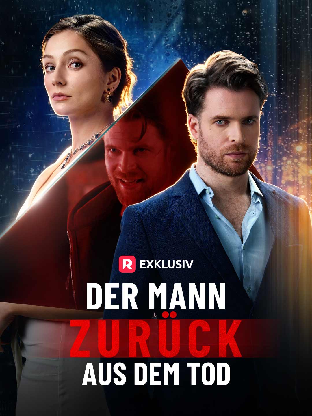 Der Mann zurück aus dem Tod
