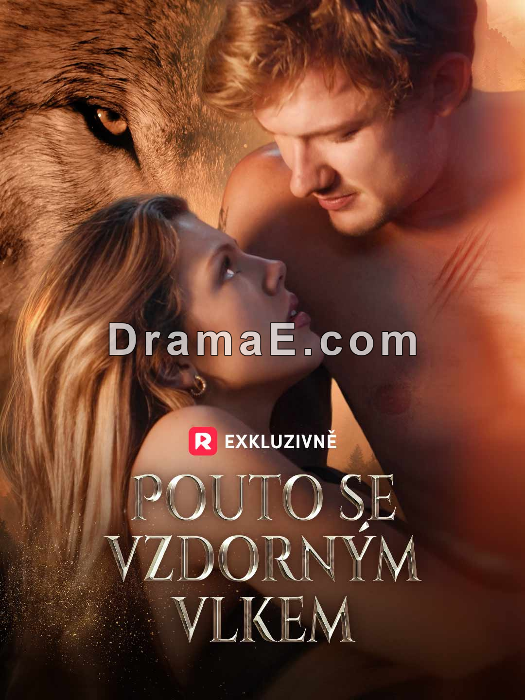 Spoutaná s vlkem