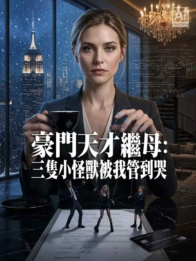 豪門天才繼母：三隻小怪獸被我管到哭
