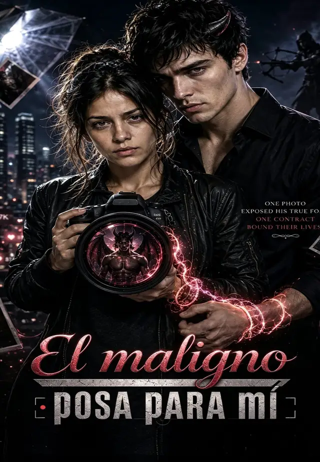 El maligno posa para mí