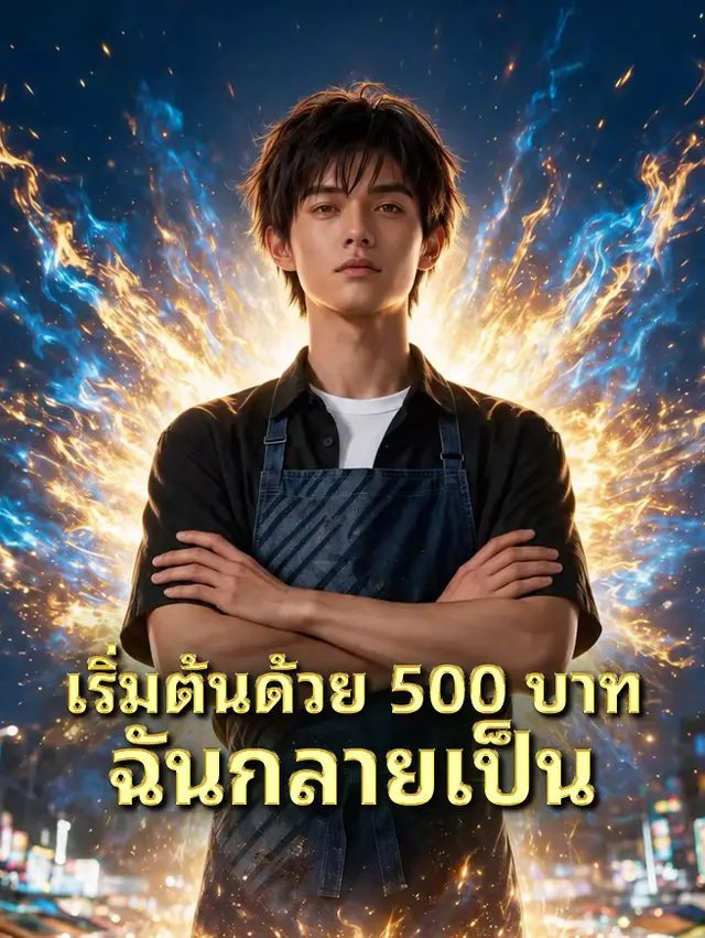 เริ่มต้นด้วย 500 บาท ฉันกลายเป็น