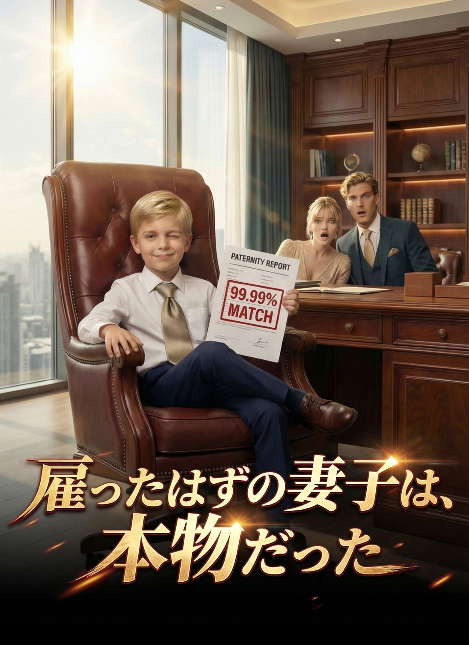 [吹替]雇ったはずの妻子は、本物だった